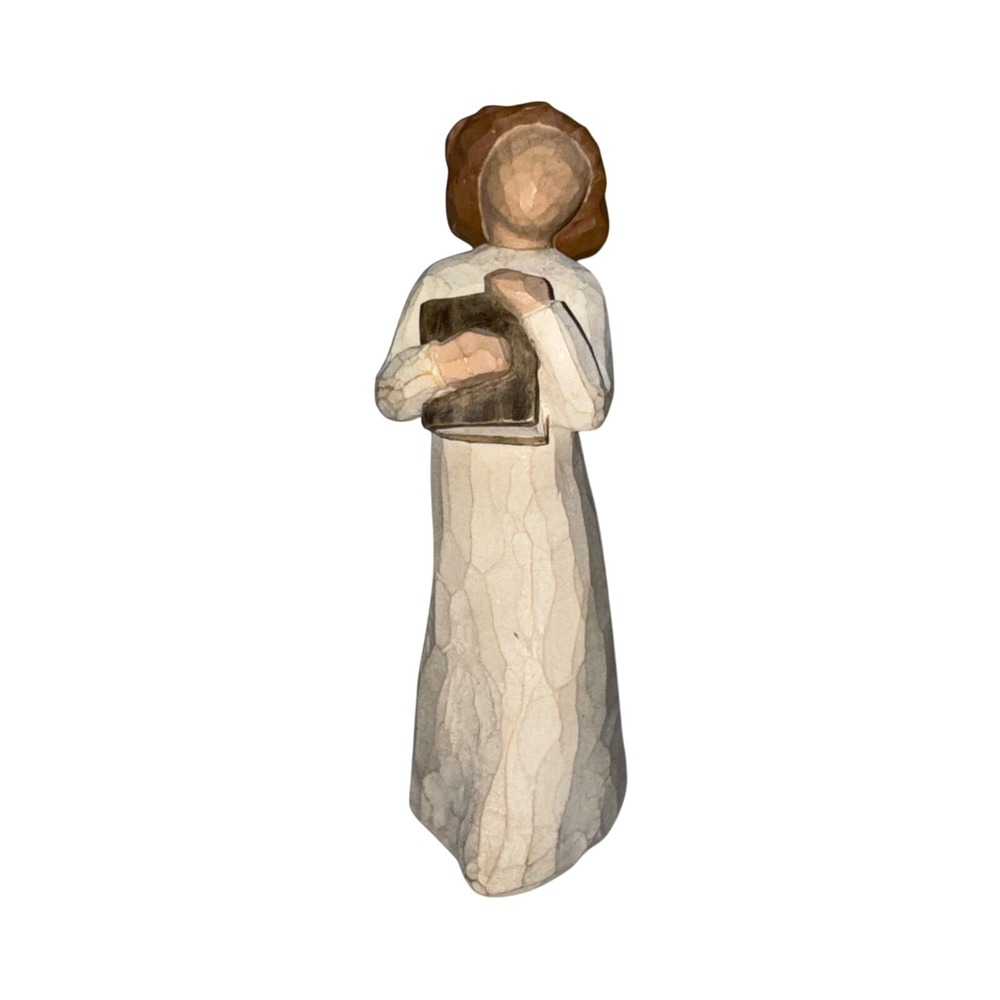 Willow Tree Angel of Learning Figurine Susan Lordi Demdaco 1999 Teacher Graduate
